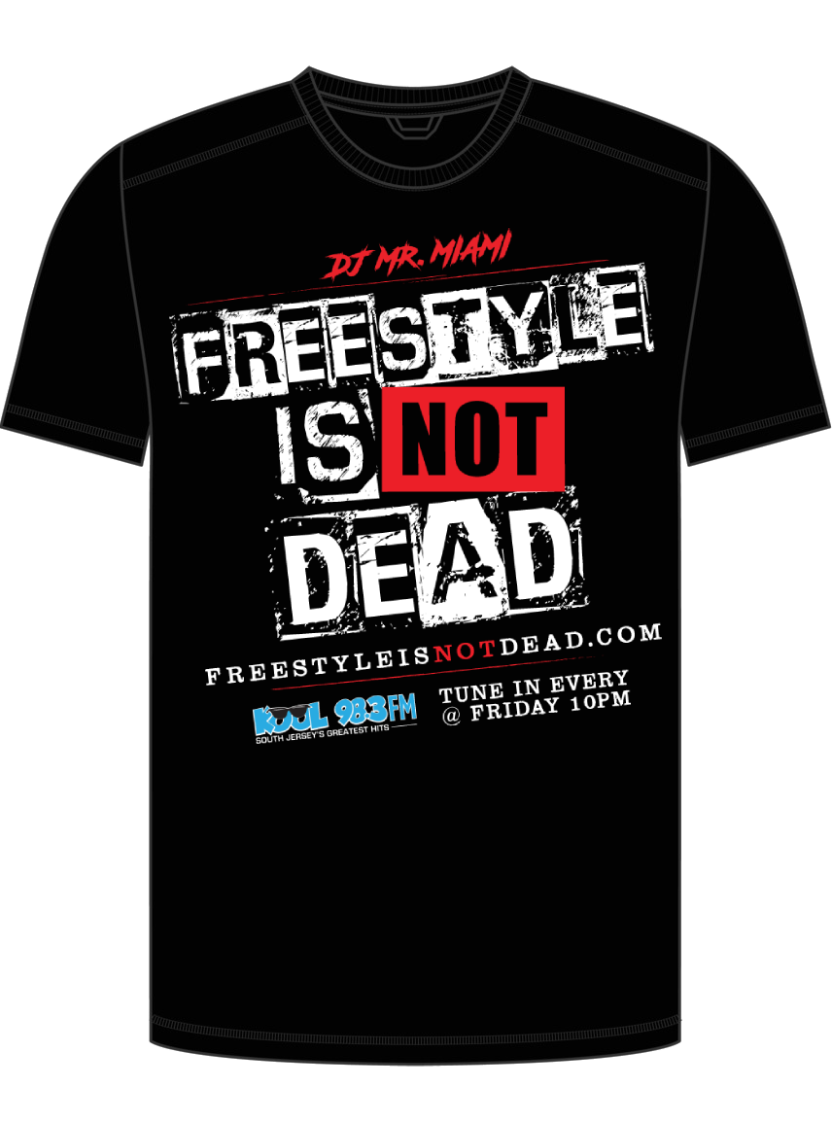 SPECIAL EDITION FREE FREESTYLE IS NOT DEAD T-SHIRT