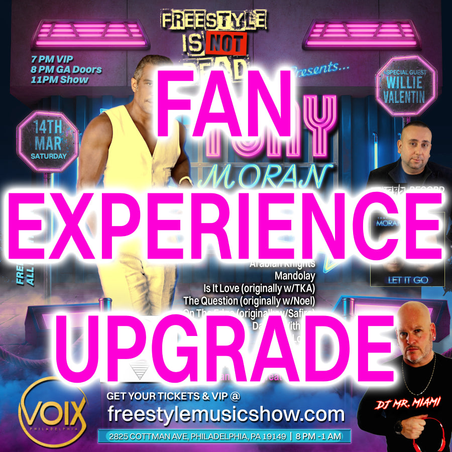 FREESTYLE LIVE EVENT FAN EXPERIENCE UPGRADE ADD ON 03-14-2026 (Philadelphia, PA) (Copy)